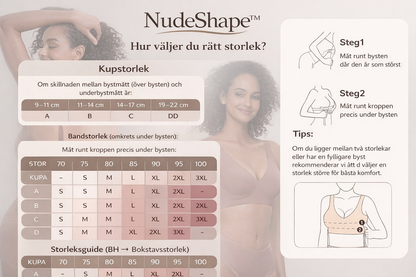 NudeShape ultramjuk Trådlös BH